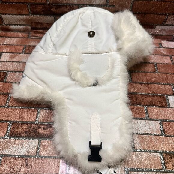 Women’s  MAD BOMBER Winter Natural Rabbit Fur  Hat